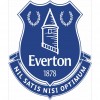 Everton Football Logo - Full Round Diamond - 30x40cm