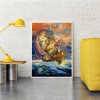Josephine Illustrator - Full Round Diamond - 40x50cm