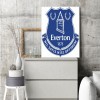 Everton Football Logo - Full Round Diamond - 30x40cm