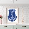 Everton Football Logo - Full Round Diamond - 30x40cm
