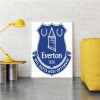 Everton Football Logo - Full Round Diamond - 30x40cm