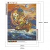 Josephine Illustrator - Full Round Diamond - 40x50cm