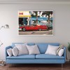 Kits Car in Roadside s - Full Round Diamond - 40x30cm