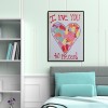 Heart Sticky Note 5D Round Diamond Painting Picture Kit
