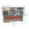 Kits Car in Roadside s - Full Round Diamond - 40x30cm