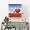 Letter  - Full Diamond Painting - 30x30cm