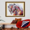 Colorful Horse  - Full Diamond Painting - 40x30cm