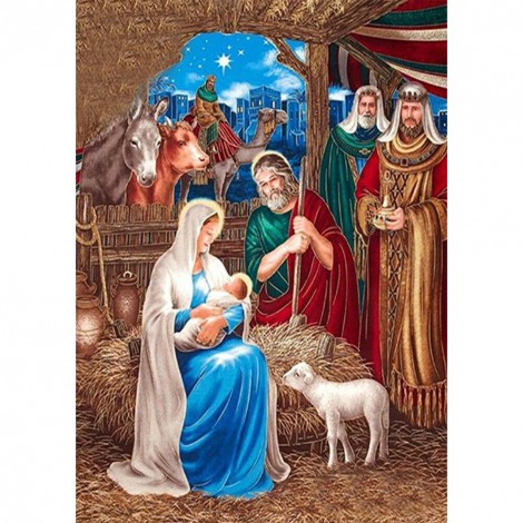 Religion - Full Diamond Painting - 30x40cm