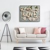 Round Letter Set - Full Diamond Painting - 40x30cm