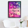Letter - Full Round Diamond - 30x40cm