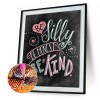 Letter - Full Round Diamond - 30x40cm