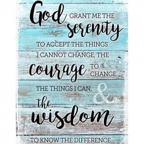 Letter - Full Square Diamond - 40x50cm