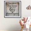 Letter - Full Round Diamond - 30x30cm