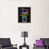 Vase Blackboard - Full Round Diamond - 25x30cm