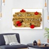 Welcome Friends - Full Round Diamond - 40x30cm