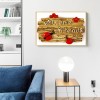 Welcome Friends - Full Round Diamond - 40x30cm