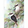 Singing Birds - Full Round Diamond - 40x30cm