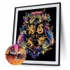 School Crest - Full Round Diamond - 35x45cm