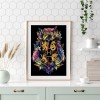 School Crest - Full Round Diamond - 35x45cm