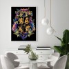 School Crest - Full Round Diamond - 35x45cm