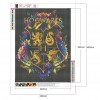School Crest - Full Round Diamond - 35x45cm