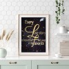 Letter - Full Round Diamond - 30x40cm