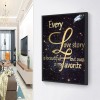 Letter - Full Round Diamond - 30x40cm
