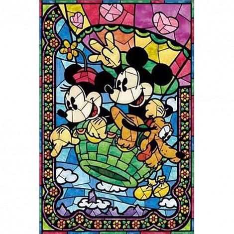 5D DIY Diamond Painting Cartoon Mouse Full Square Drill Picture