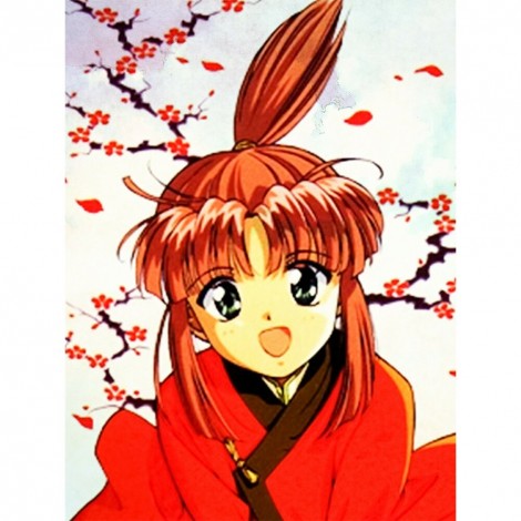 Anime-Round Diamond-30x40CM