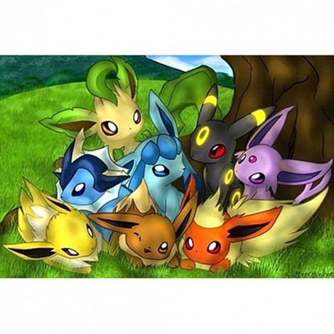 Anime-Round Diamond-30*40CM