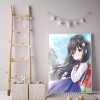 Anime Girl - Full Round Diamond - 45*55cm