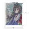 Anime Girl - Full Round Diamond - 45*55cm