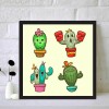Cactus - Full Round Diamond - 30x30cm
