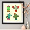 Cactus - Full Round Diamond - 30x30cm