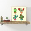 Cactus - Full Round Diamond - 30x30cm