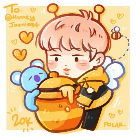 Cartoon Boy - Full Round Diamond - 30x30cm