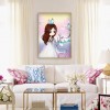 Tiny Princess - Full Round Diamond - 30x40cm