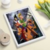 5D DIY Full Drill Diamond Painting Surprised Cartoon