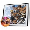 Anime  - Full Round Diamond - 40x30cm