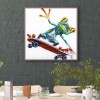 Big Eye Frog - Full Round Diamond - 30*30cm