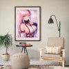 Anime Girl - Full Round Diamond - 40x50cm