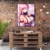Anime Girl - Full Round Diamond - 40x50cm