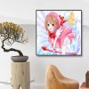 Cardinal Sakura - Full Round Diamond - 30*30cm