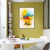 Winnie The Pooh - Full Round Diamond - 30*40cm
