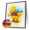 Winnie The Pooh - Full Round Diamond - 30*40cm