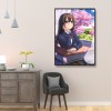 Anime Girl - Full Round Diamond - 30*40cm