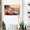 Cartoon Cars - Full Round Diamond - 40x30cm