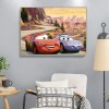 Cartoon Cars - Full Round Diamond - 40x30cm