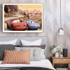 Cartoon Cars - Full Round Diamond - 40x30cm