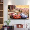 Cartoon Cars - Full Round Diamond - 40x30cm